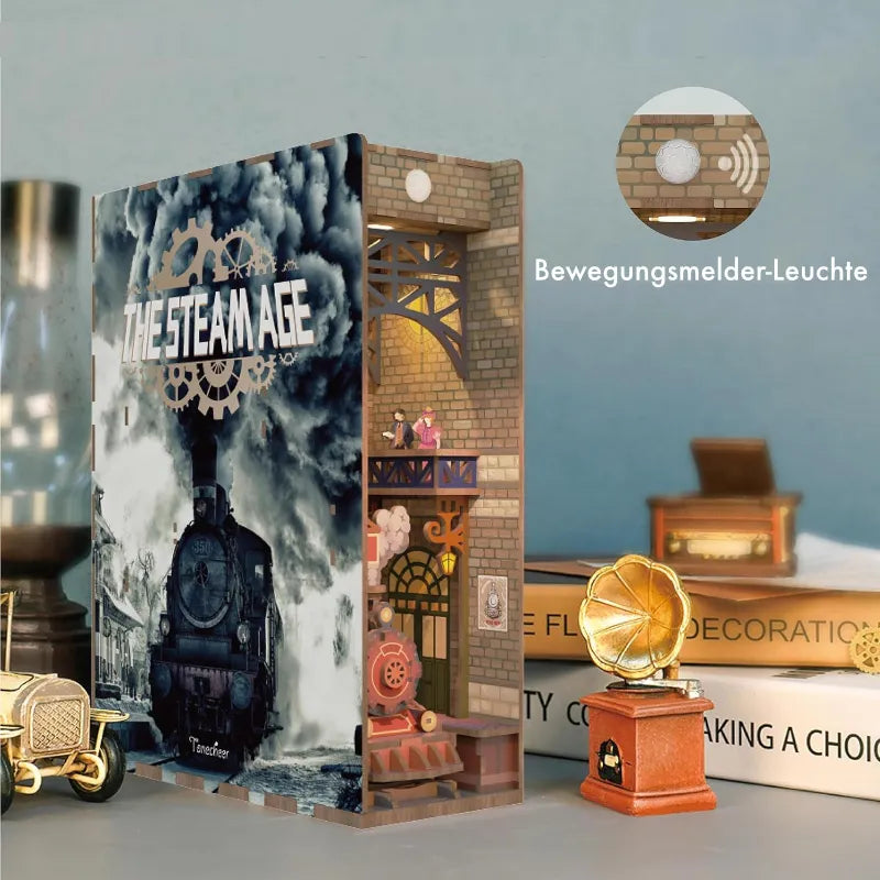The Steam Age Book Nook Kit