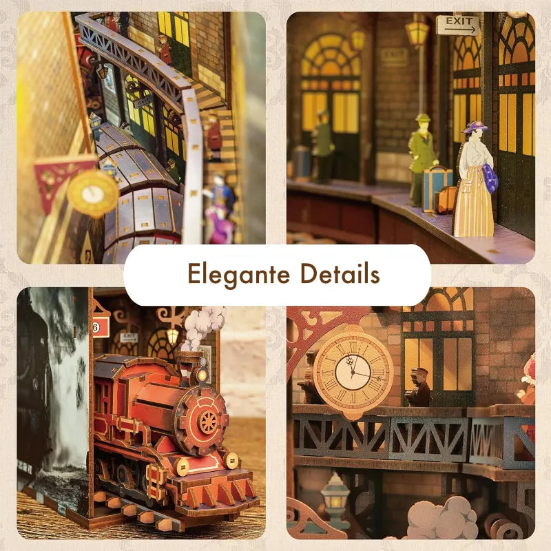 The Steam Age Book Nook Kit