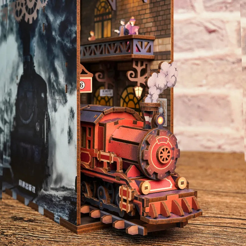 The Steam Age Book Nook Kit