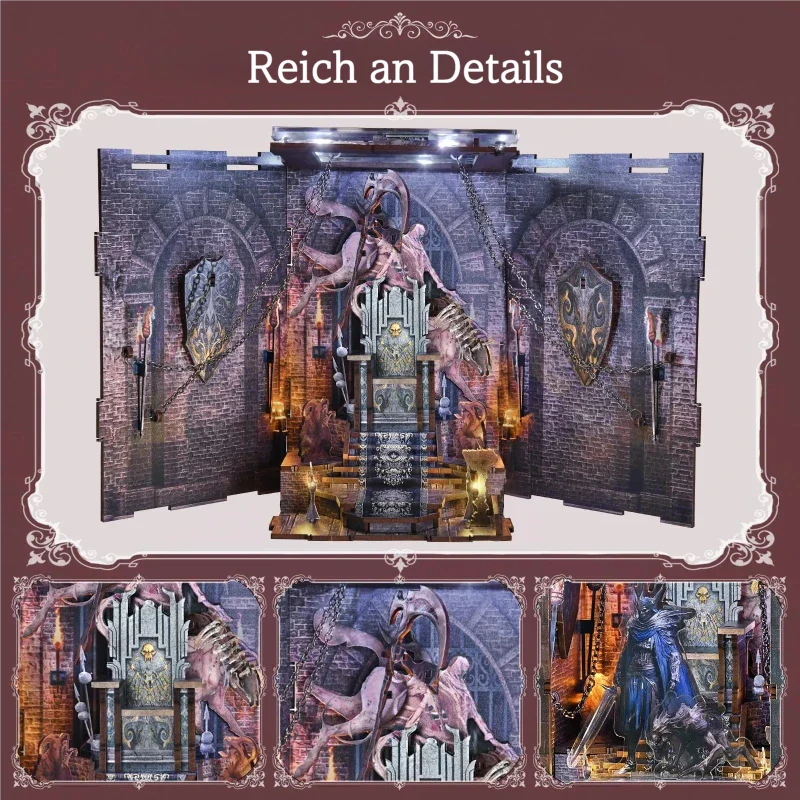 Throne of Bones Book Nook Kit