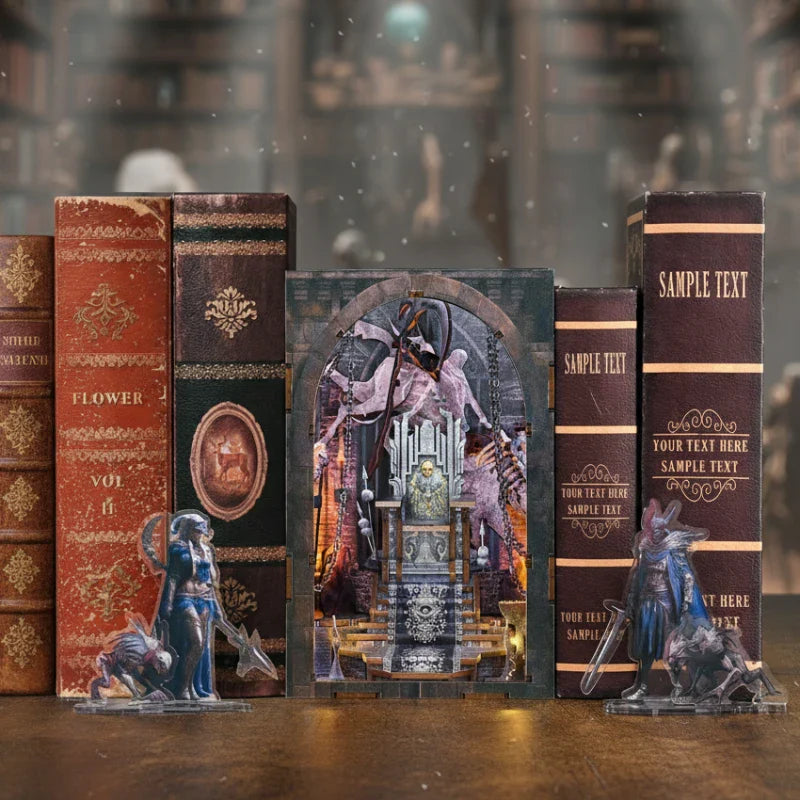 Throne of Bones Book Nook Kit