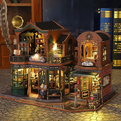 Miniatur Haus - Twilight Book City