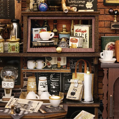 Miniatur Haus - Vintage Coffee Shop
