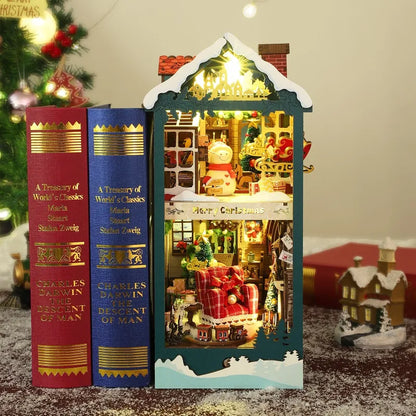 Booknook - Merry Christmas | Weihnachtliches Diorama