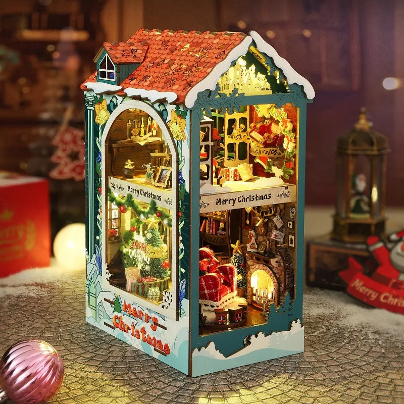 Booknook - Merry Christmas | Weihnachtliches Diorama