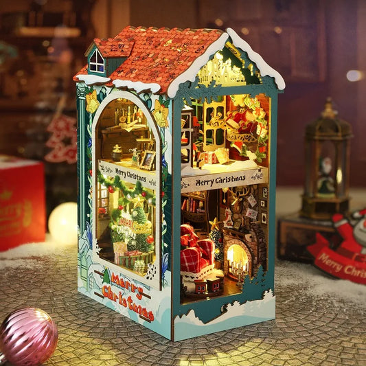 Booknook - Merry Christmas | Weihnachtliches Diorama