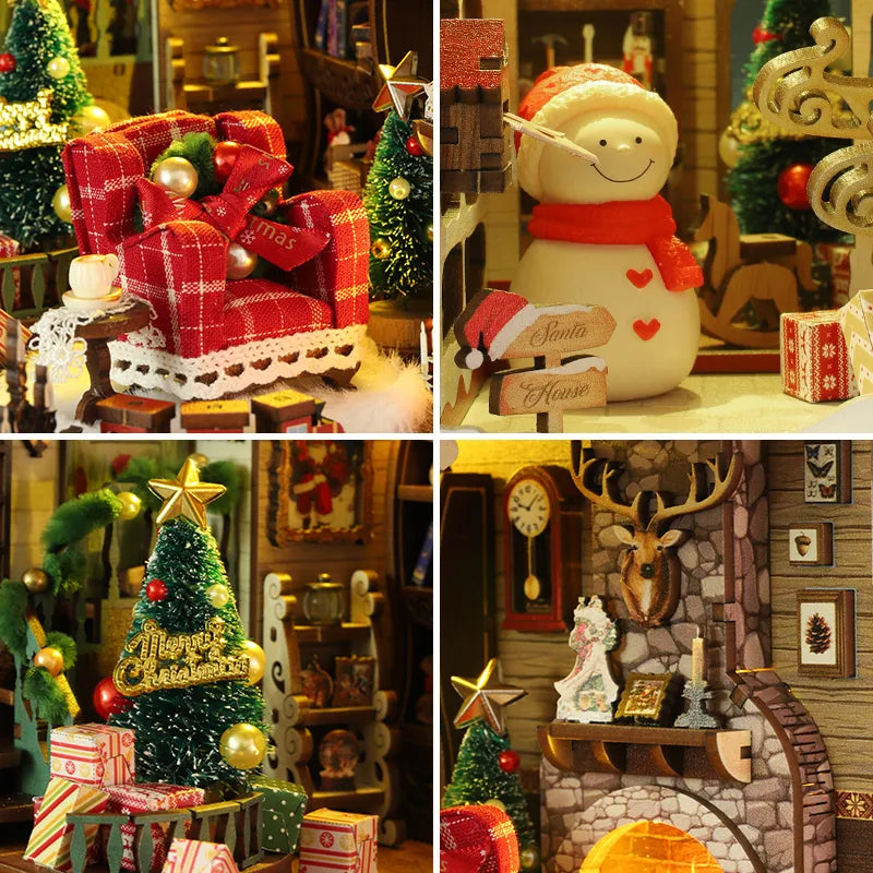 Booknook - Merry Christmas | Weihnachtliches Diorama