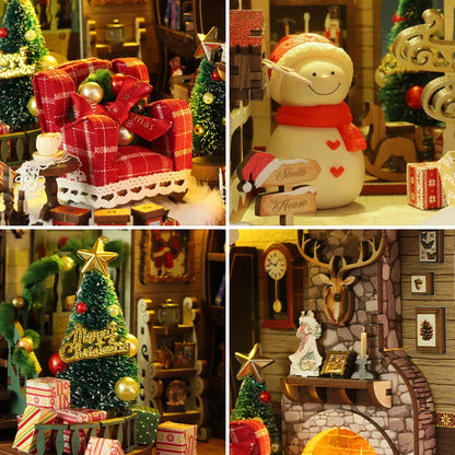 Booknook - Merry Christmas | Weihnachtliches Diorama