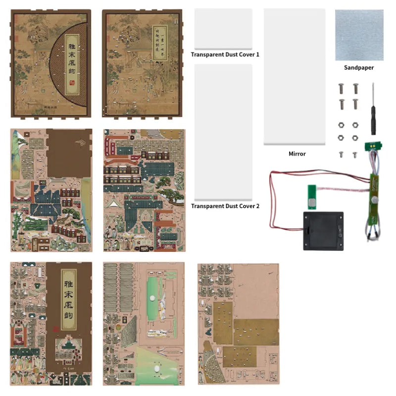 Song Dynasty Culture Book Nook Kit