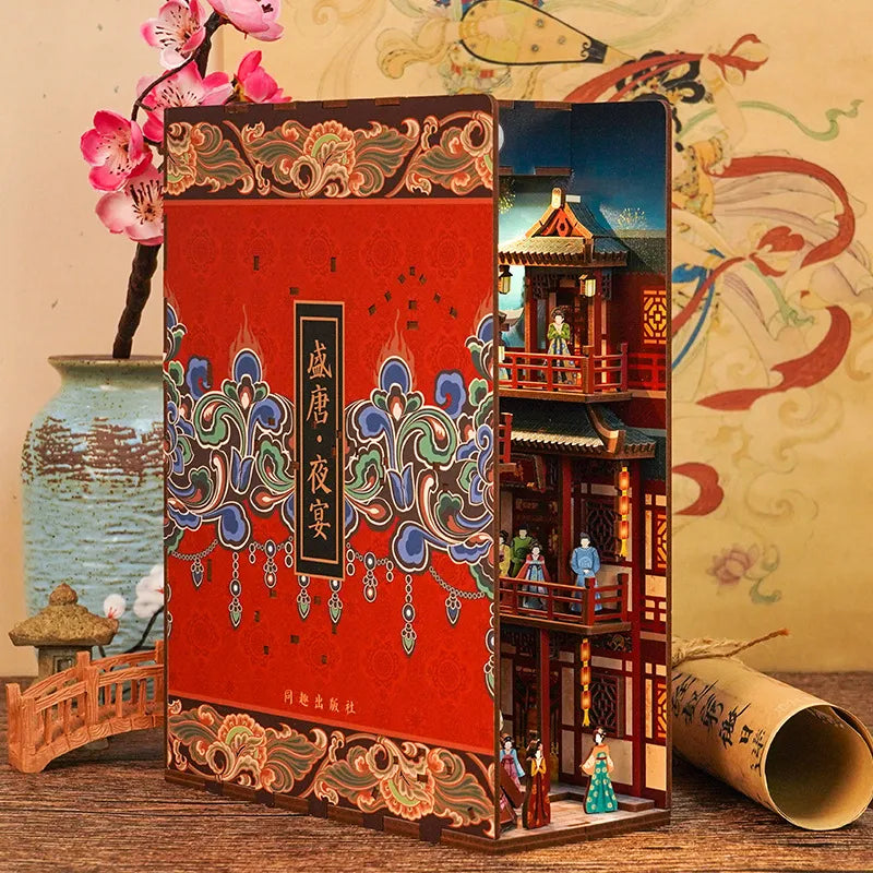 The Banquet of Tang Dynasty Book Nook Kit