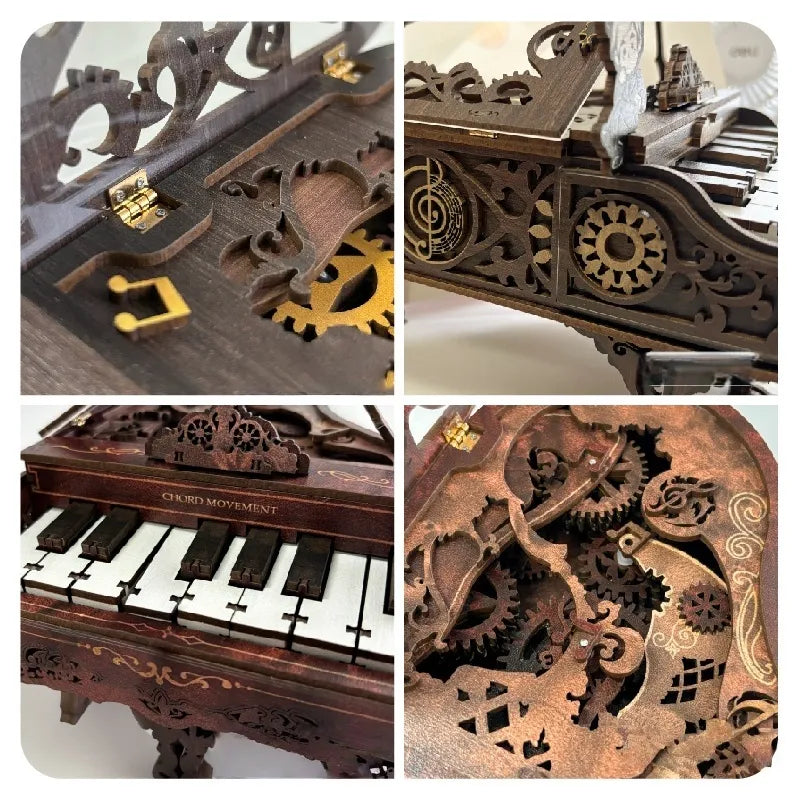 Chord Movement Piano 3D Wooden Puzzle