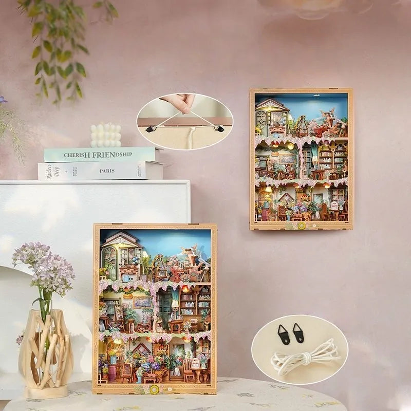 DIY 3D-Bilderrahmen Bausatz - Blossom time