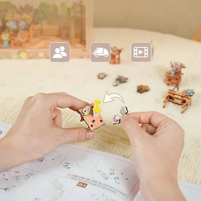 DIY 3D-Bilderrahmen Bausatz - Blossom time