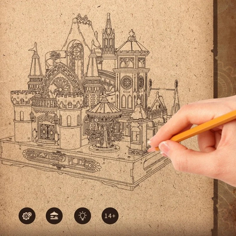 Annecy Castle Miniature House Kit