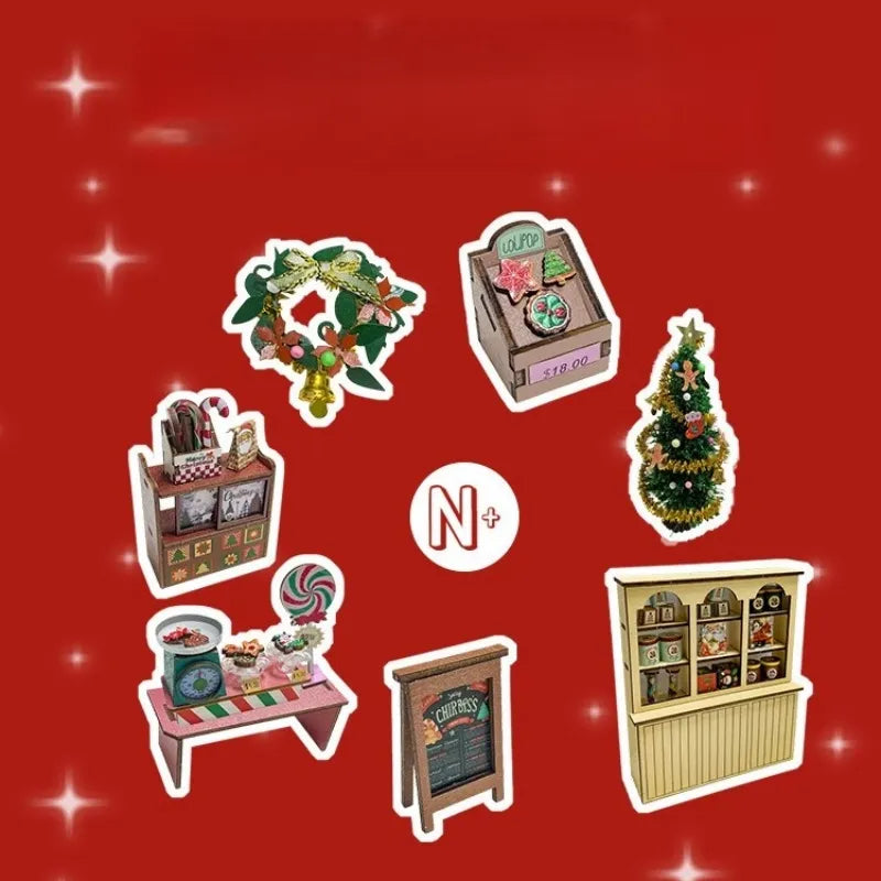 Miniatur Haus Bausatz - Candy House