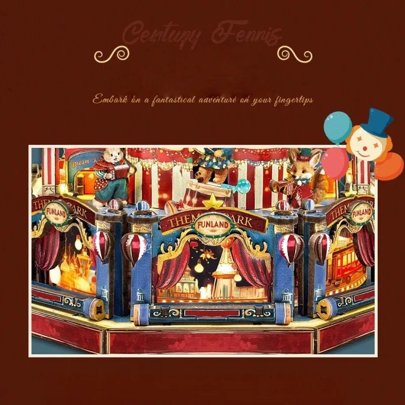 Century Ferris Wheel Wooden Music Box