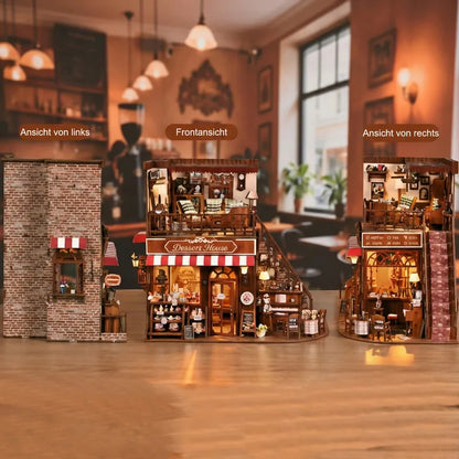 Miniatur Haus Bausatz - Corner Dessert House
