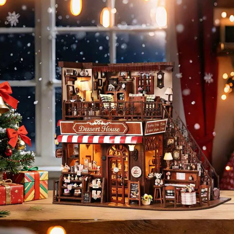 Corner Dessert House Miniature House Kit