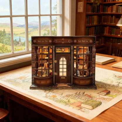 Miniatur Haus Bausatz - Hoggor Bookstore