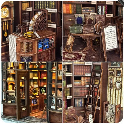 Miniatur Haus Bausatz - Hoggor Bookstore