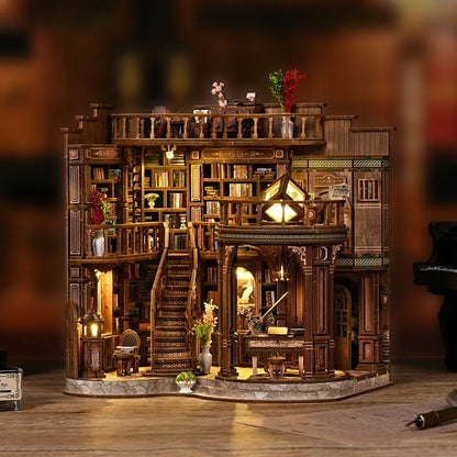 Miniatur Haus Bausatz - Dreamy Book Hall