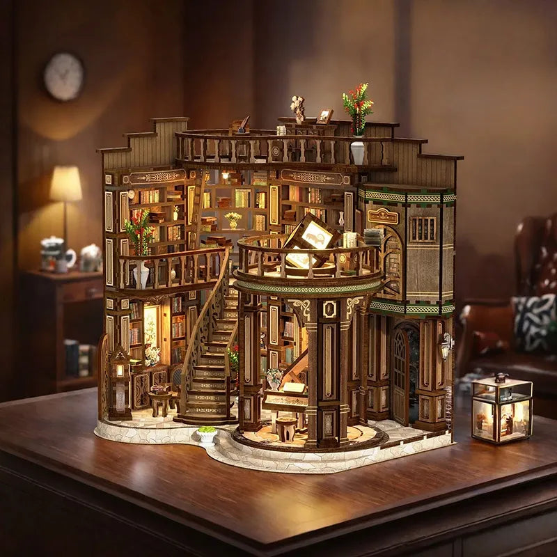 Miniatur Haus Bausatz - Dreamy Book Hall