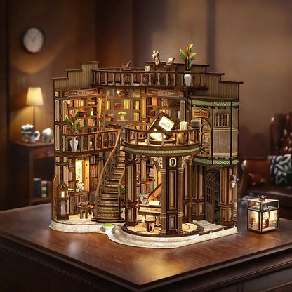 Miniatur Haus Bausatz - Dreamy Book Hall