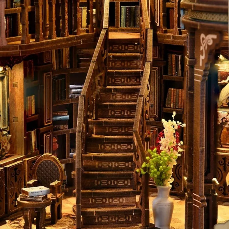 Miniatur Haus Bausatz - Dreamy Book Hall