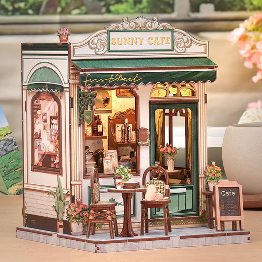Miniatur Haus Bausatz - Sunny Cafe