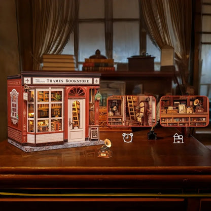 Miniatur Haus Bausatz - Thames Bookstore