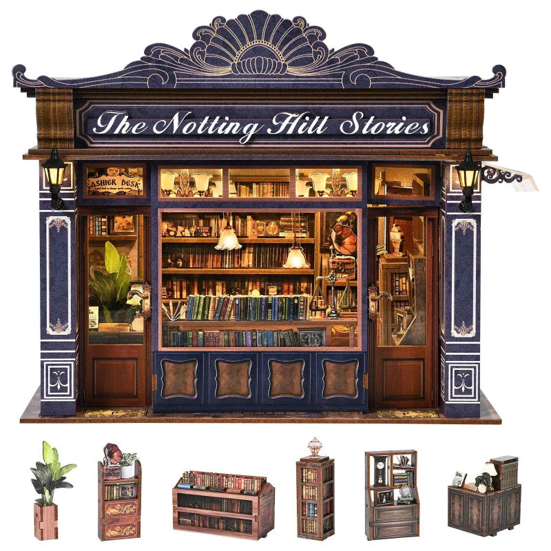 Miniatur Haus Bausatz - The Notting Hill Stories