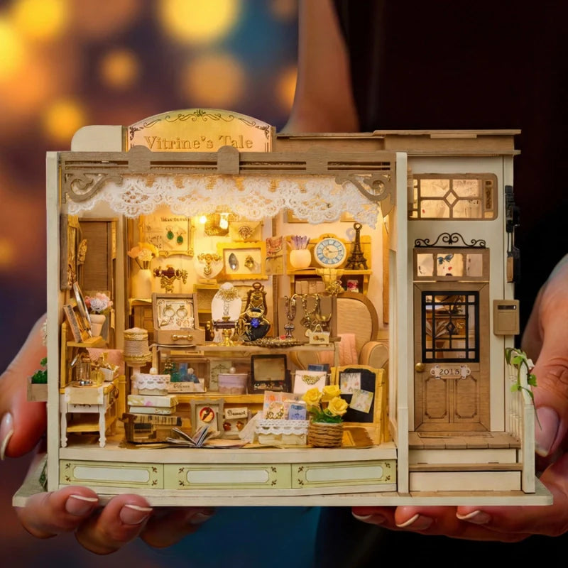 Miniatur Haus Bausatz - Vitrine's Tale | Der Magische Juwelier
