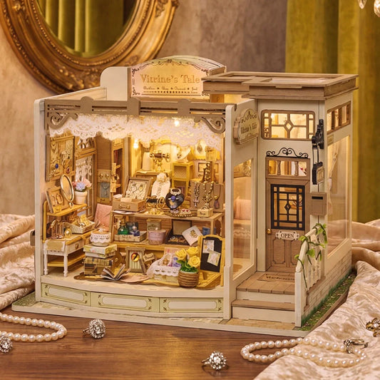 Miniatur Haus Bausatz - Vitrine's Tale | Der Magische Juwelier