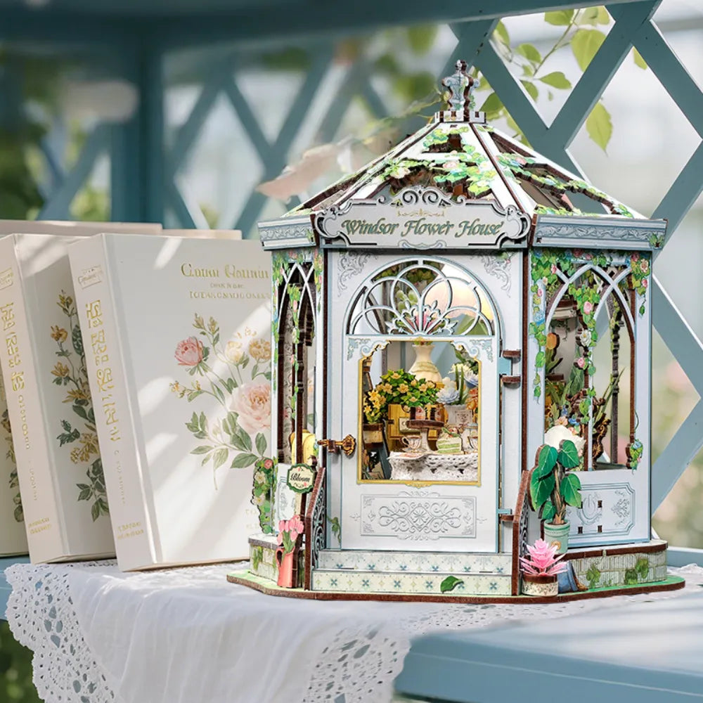 Miniatur Haus Bausatz - Windsor Flower House