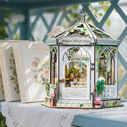 Miniatur Haus Bausatz - Windsor Flower House