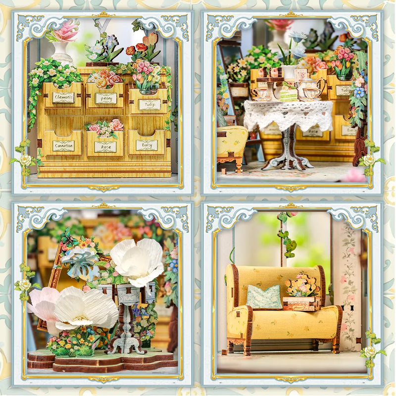 Windsor Flower House Miniature House Kit