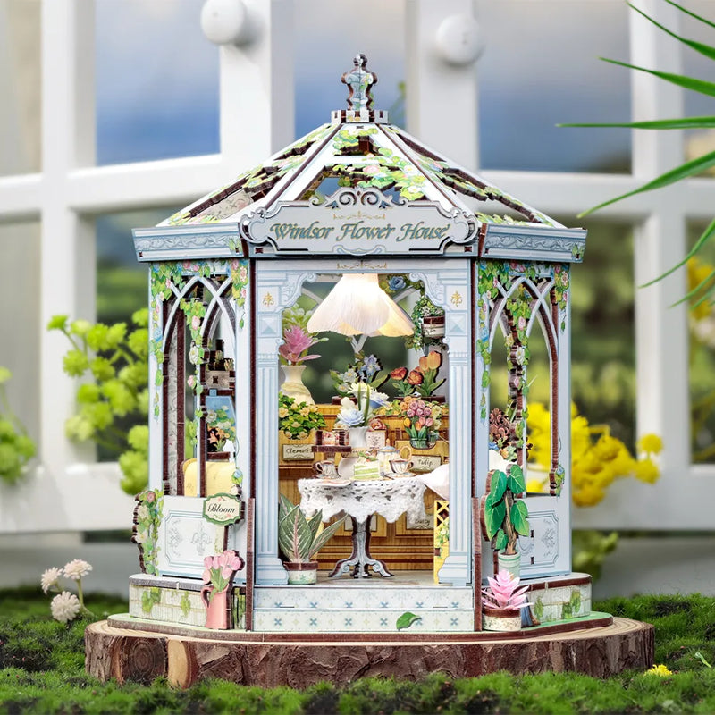 Windsor Flower House Miniature House Kit