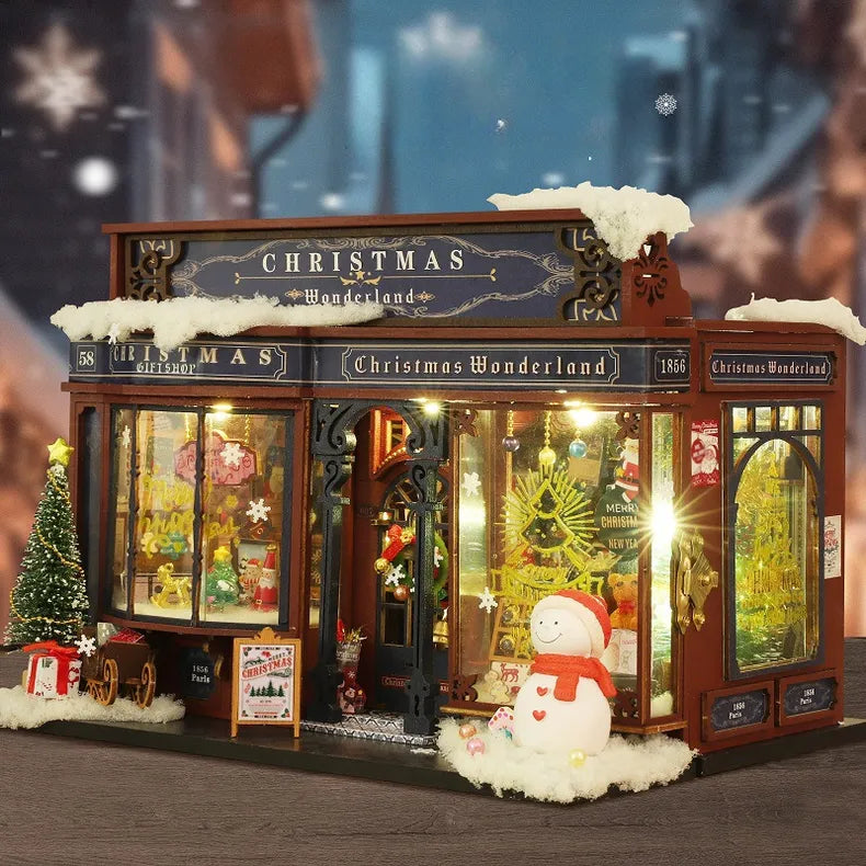 Christmas Wonderland Miniature House Kit