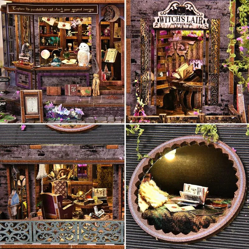 Magic Castle Miniature House Kit