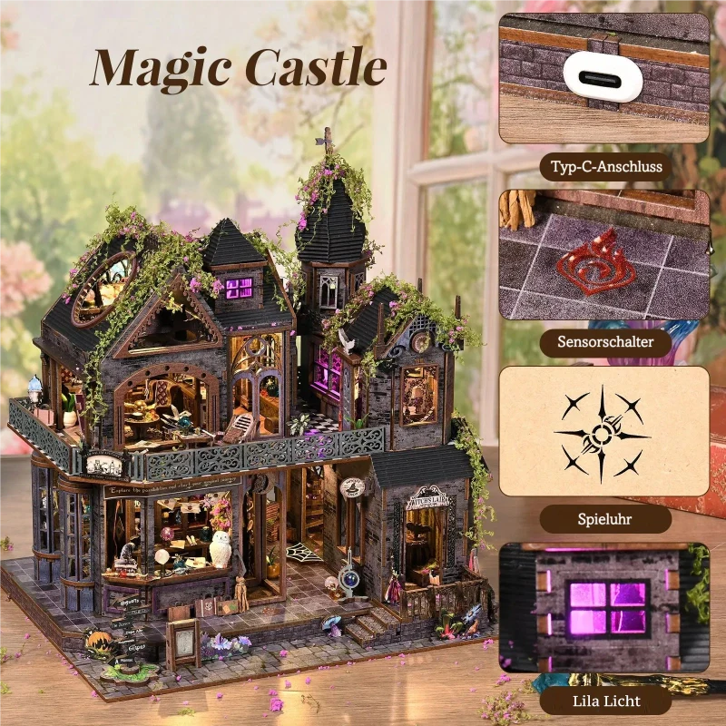 Magic Castle Miniature House Kit