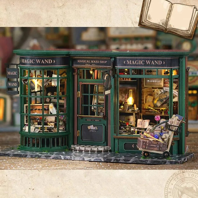 Miniatur Haus - Magic Wand Shop