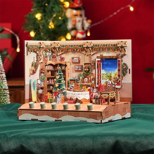Miniatur Haus - The Christmas Cottage