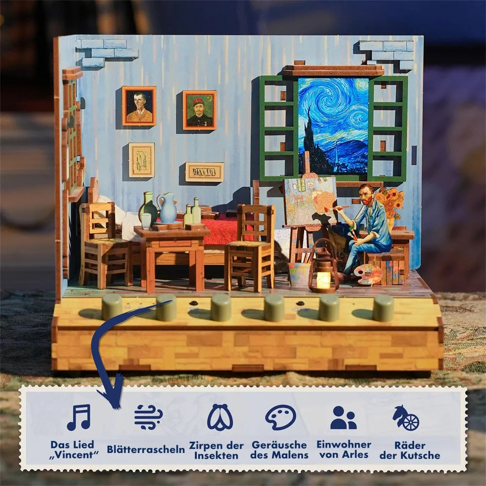 Miniatur Haus - Vincent's Bedroom