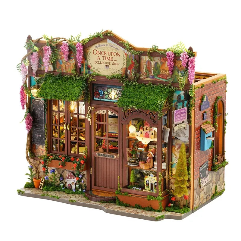 Dollhouse Shop Miniature House Kit