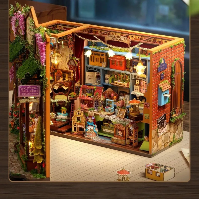 Dollhouse Shop Miniature House Kit