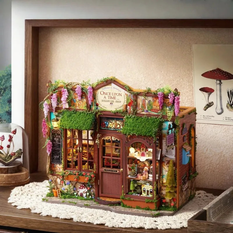 Dollhouse Shop Miniature House Kit
