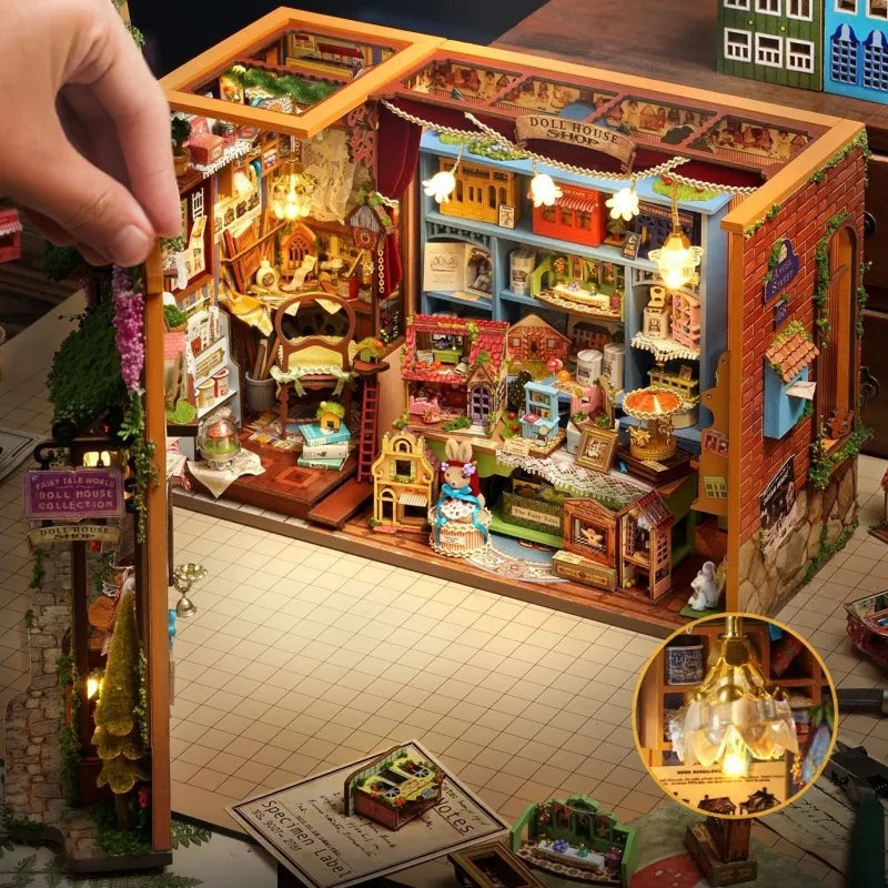 Dollhouse Shop Miniature House Kit