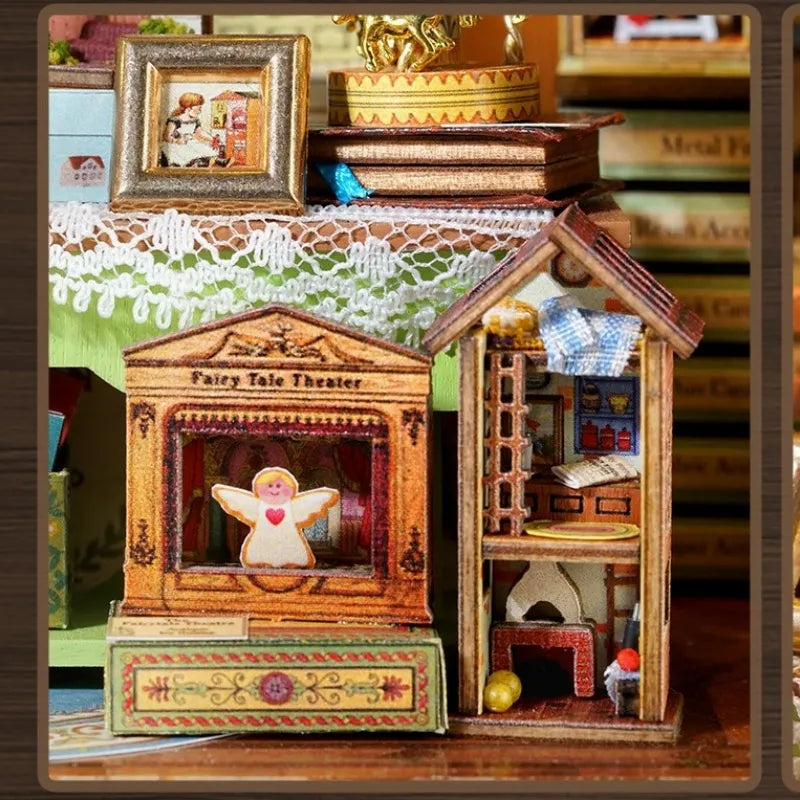 Dollhouse Shop Miniature House Kit