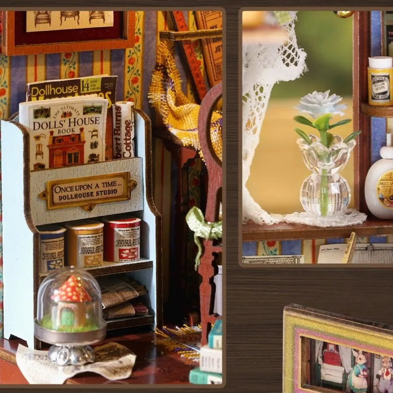 Dollhouse Shop Miniature House Kit
