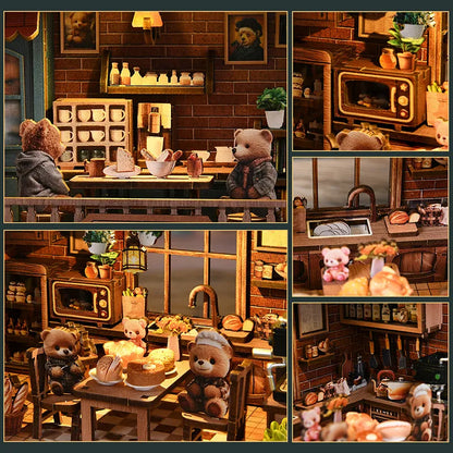 Miniatur Haus Bausatz - Bear Restaurant